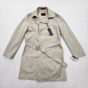 Tommy Hilfiger Men’s Modern-Fit Raincoat Silver 36R B4HP $350