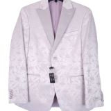 Alfani Men's Slim-Fit Floral Evening Jacket Pink B4HP $295