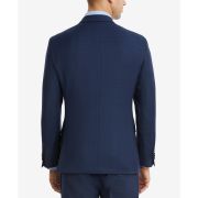 Tommy Hilfiger Men’s Modern-Fit Flex Plaid Wool Suit Jacket Navy 44XL B4HP $450