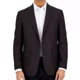 Tommy Hilfiger Men's Modern-Fit Solid Weave Sport Coats Brown 40R B4HP $295