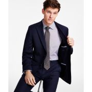 Tommy Hilfiger Men’s Modern-Fit Plaid Wool Blend Suit Jacket Blue 38L B4HP $450