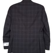 Michael Kors Men Classic-Fit Wool-Blend Suit Separate Jacket Charcoal B4HP $450