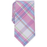 Club Room Men's Newbern Plaid Tie OS B4HP
