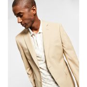 ALFANI MEN’S SLIM- FIT STRETCH ALPHA TECH JACKET COLOR CARAMEL B4HP $360