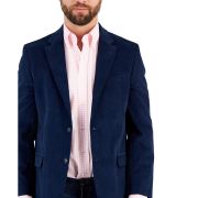 Nautica Men’s Modern-Fit Active Stretch Corduroy Sport Coat Blue B4HP