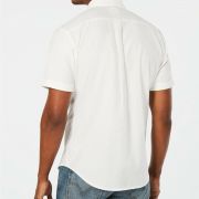 Levi's Men's Short-Sleeve Pocket Oxford Shirt marshmallow XXL B4HP