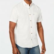 Levi's Men's Short-Sleeve Pocket Oxford Shirt marshmallow XXL B4HP