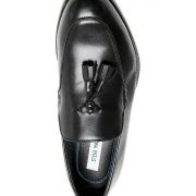 Men's Steve Madden Emeree Tassel Slip-on Loafers Black B4HP