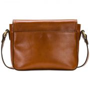 Women Patricia Nash Heritage Ardea Leather Crossbody Tan B4HP Msrp $169