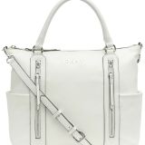 DKNY-Tappen-Leather-Satchel-White-MSRP-328-B4HP-114610309041