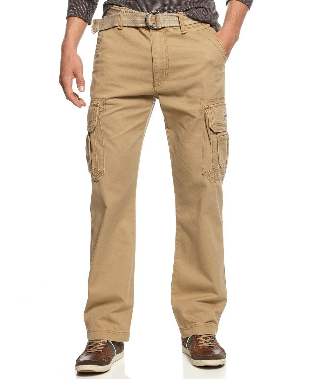 Unionbay Men's Survivor Cargo Pants Rye 30 x 30 without belt - Brands ...