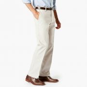 DOCKERS MENS SIGNATURE KHAKI STRAIGHT FIT LUX COTTON STRETCH PANTS Shirt Gripper