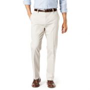 DOCKERS MENS SIGNATURE KHAKI STRAIGHT FIT LUX COTTON STRETCH PANTS Shirt Gripper