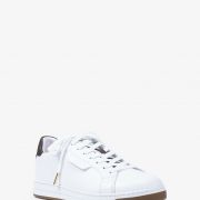 Men's Michael Kors Keating Fashion Sneakers optic white MSRP $168 B4HP