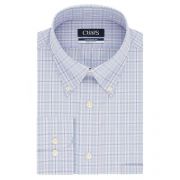 Men's Chaps Classic/Regular-Fit No-Iron Stretch Flex-Collar Dress Shirt