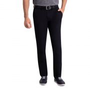Men's Haggar Premium Comfort Khaki Slim-Fit Stretch Flex Waistband n shirt Grip