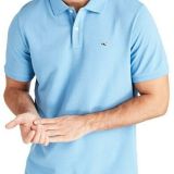 Mens-Vineyard-Vines-Wicking-Pique-Polo-Size-XS-Blue-MSRP-7950-B4HP-114531841863