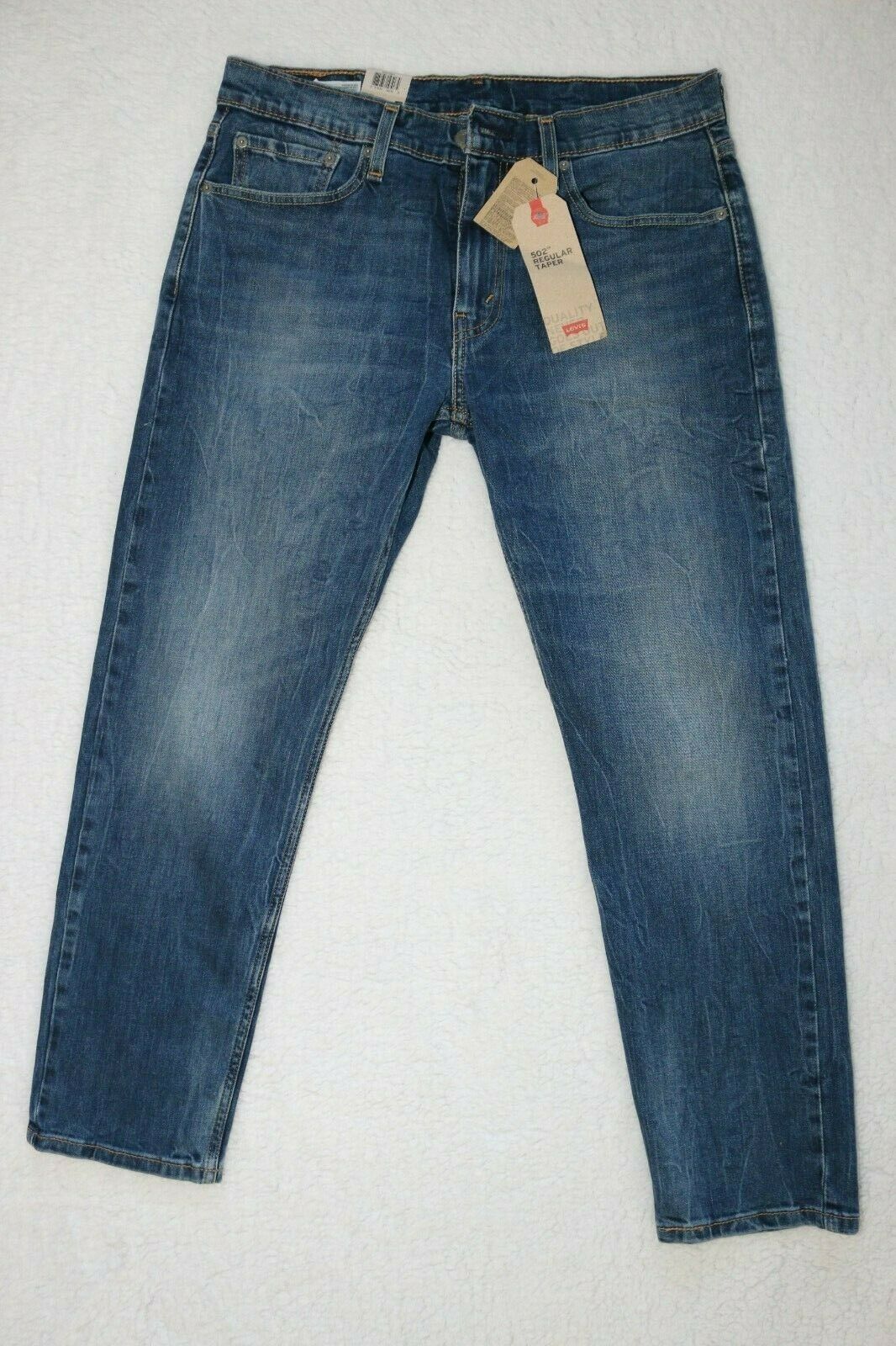 NWT Levi's 502 Regular Tapered Fit Stretch Jeans Blue stone, Rosefinch, Tanager