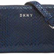 New Women DKNY Sally Leather Wallet on a Chain 2 colors B4HP