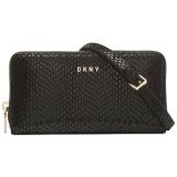New-Women-DKNY-Sally-Leather-Wallet-on-a-Chain-2-colors-B4HP-114612084883