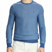 Polo Ralph Lauren Mens Crew Neck Merino Wool Sweater Size Medium MSRP $198 B4HP