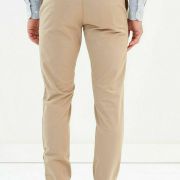Tommy Hilfiger Mens Straight Fit Organic Cotton Denton Chino Pants 31 x 32 B4HP