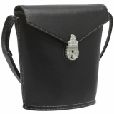 Calvin-Klein-Lock-Leather-Bucket-Bag-Black-Limited-Edition-Gems-MSRP-298-B4HP-114619071334