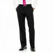 Van Heusen Ultimate Traveler Straight Fit Non-Iron Flat Front Dress Pants $65 MR