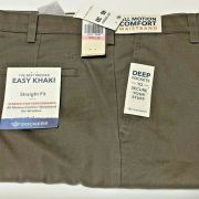 Clearence Dockers Stretch Easy Khaki Straight-Fit Flat-Front All Motion Pants