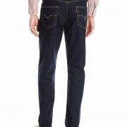 Men's Levis 550 Dark Wash Relaxed Fit TAPERED LEG STRETCH Jeans
