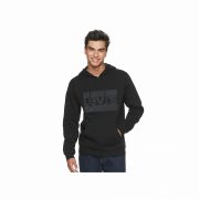 Men's Levi's Logo Graphic Pull-Over Hoodie Black B4HP