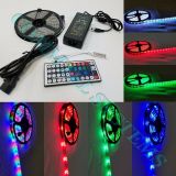 5M-RGB-3528-5050-Waterproof-LED-light-44-Key-Remote-12V-Power-Supply-Christmas-114491304956