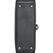 Calvin Klein Leather Lock Shoulder Bag Studded Black Limited Edition $268 B4HP