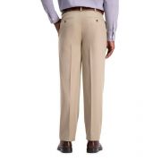 Men's Haggar Cool 18 PRO Classic Fit No Iron Comfort 4 way Stretch Pleated Pants