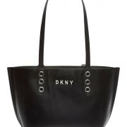 NWT DKNY Duane North South X-Large Size Leather Tote Black B4HP Msrp 228