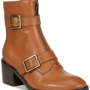 Women Donald J. Pliner Dusten Leather Booties B4HP Msrp $298