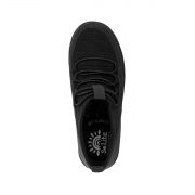 Women Easy Street So Lite Sleek Wedge Sneakers size 7.5 M BLACK