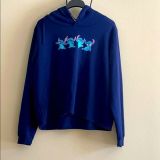 women-Juniors-Disney-Graphic-fleece-hooded-sweatshirt-navy-size-3X-114604337486