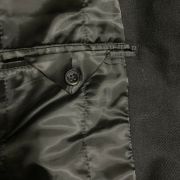 Bar III Men's Slim-Fit Overcoat Black 42R MSRP $350