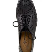 Women Patricia Nash Catania Perforated Oxfords Lace up oxfords Black sz 5.5 B4HP