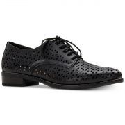 Women Patricia Nash Catania Perforated Oxfords Lace up oxfords Black sz 5.5 B4HP