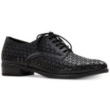 Women-Patricia-Nash-Catania-Perforated-Oxfords-Lace-up-oxfords-Black-sz-55-B4HP-114568847877