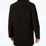 Kenneth Cole New York Revere Raincoat Size Medium Color Black MSRP $350
