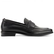 Men's DKNY Lance Penny Moc-Toe Leather Loafers With Memory Foam MSRP $150 B4HP