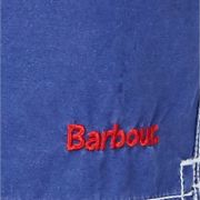 Barbour Mens Rydal Blue Striped Board Trunks Swim Shorts XL B4HP