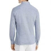 Dylan Gray Mens Blue Cotton Long Sleeve Pique Button-Down Shirt S MSRP $128 B4HP