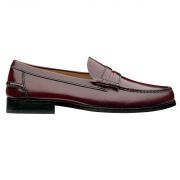 Florsheim Men's Berkley Penny Loafer BURGUNDY SIZES 8 ,6 3E(Extra Wide)