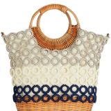 INC-Crochet-Multi-Circles-Crossbody-strap-Beach-Bag-wicker-handles-MSRP-10950-114494639919