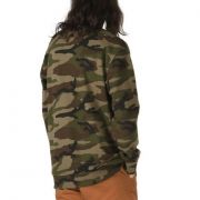 Vans Off The Wall Classic Crew Men’s Pullover Camo Sweatshirt Medium B4HP