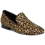 Women's Donald J Pliner Luxx Flats Leopard Calf Hair MSRP $228 B4HP